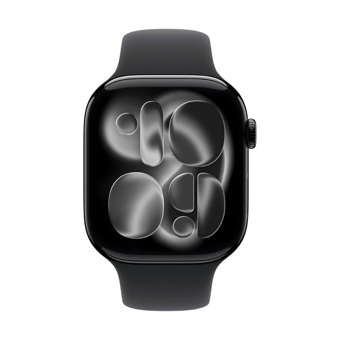Apple Watch Series 11 42mm Aluminio Negro con Correa Deportiva Negra S/M