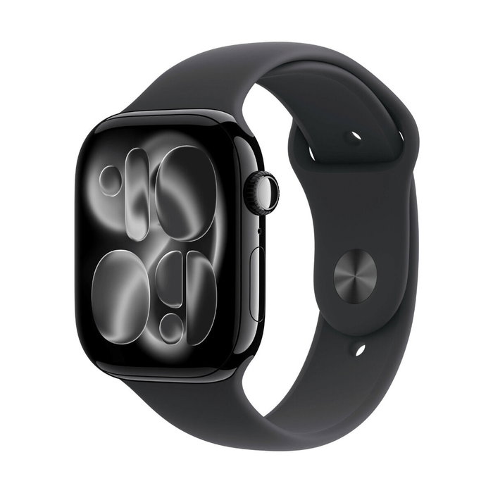 Apple Watch Series 11 42mm Aluminio Negro con Correa Deportiva Negra S/M