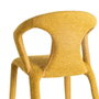 Silla Jaspeado Mostaza Tejido Contract 52,50 X 59 X 79 cm (Set de 2)