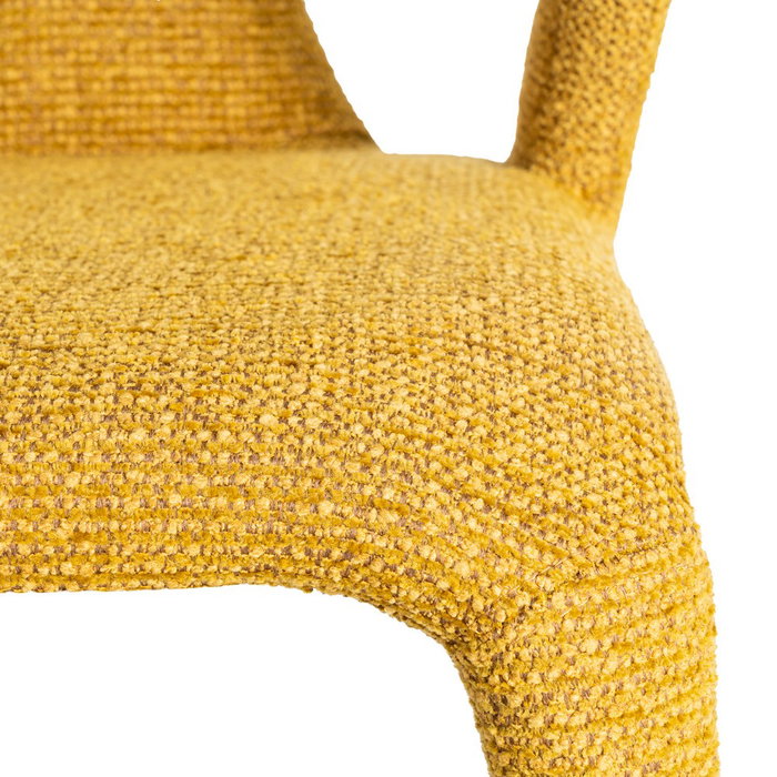 Silla Jaspeado Mostaza Tejido Contract 52,50 X 59 X 79 cm (Set de 2) Silla Jaspeado Mostaza Tejido Contract 52,50 X 59 X 79 cm (Set de 2)