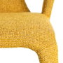 Silla Jaspeado Mostaza Tejido Contract 52,50 X 59 X 79 cm (Set de 2)
