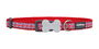 Red Dingo Collar Union Jack Flag On Red 20 mm X 31-47 cm