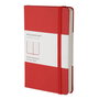 Cuaderno Moleskine Clasico Tapa Dura 13X21 240H 70Gr. Horizontal Con Goma Roja