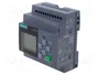 SIEMENS LOGO!8 Relé programable 10A 24V AC/DC