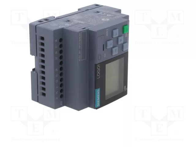 SIEMENS LOGO!8 Relé programable 10A 24V AC/DC SIEMENS LOGO!8 Relé programable 10A 24V AC/DC