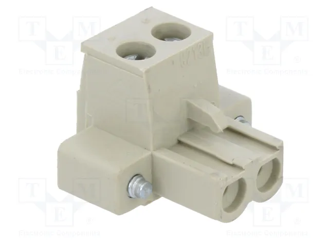 WIELAND Bloque de bornas desmontable hembra 12A gris WIELAND Bloque de bornas desmontable hembra 12A gris