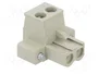 WIELAND Bloque de bornas desmontable hembra 12A gris