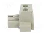 WIELAND Bloque de bornas desmontable hembra 12A gris