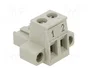 WIELAND Bloque de bornas desmontable hembra 12A gris