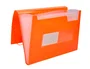 Liderpapel Carpeta clasificadora de fuelle naranja fluor 13 departamentos DIN A4