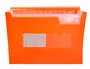 Liderpapel Carpeta clasificadora de fuelle naranja fluor 13 departamentos DIN A4