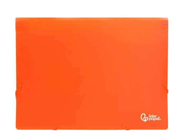 Liderpapel Carpeta clasificadora de fuelle naranja fluor 13 departamentos DIN A4
