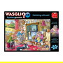Jumbo Spiele Wasgij Mystery 17 1000 Piezas Puzzle - "Friede, Freude, Eierkuchen" (19175) para Adultos