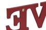 DKD Home Decor Decoración MDF Love/Home 40x1x12,5 Surtido 2 Unidades