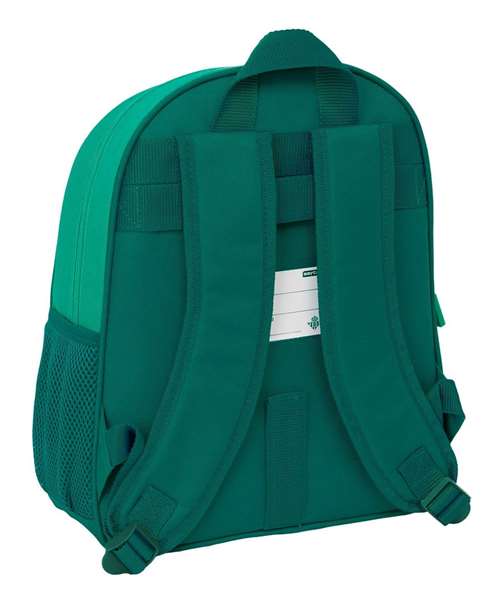 Safta Mochila Infantil Adaptable a Carro Resistente al Agua Real Betis Balompié 28x34x10 cm