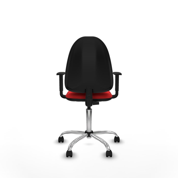 PIQUERAS Y CRESPO Silla de oficina Aýna Rojo con Brazos 1D PIQUERAS Y CRESPO Silla de oficina Aýna Rojo con Brazos 1D