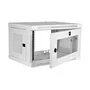 Tripp Lite SRW6UWG Gabinete Rack 6U de Pared, Blanco, 19", con Ventana de Acrílico, Cerradura, 91 kg de Capacidad, para Switch/Equipo de Red, Incluye Rieles