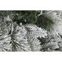 DKD Home Decor Árbol de Navidad Nevado con LED 150 cm