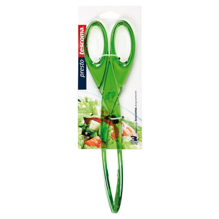 Tescoma Pinza y Cubiertos para Ensalada Multiusos PRESTO - Para Preparar y Servir, Plástico Resistente, Apto Lavavajillas