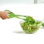 Tescoma Pinza y Cubiertos para Ensalada Multiusos PRESTO - Para Preparar y Servir, Plástico Resistente, Apto Lavavajillas