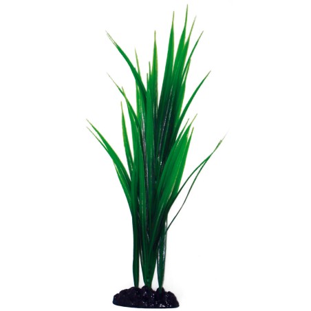 Nayeco Planta de Bambú Decorativa de Plástico para Acuario, 36 cm