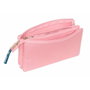 Safta Portatodo Triple El Pulpo Rosa 22x12x3 cm
