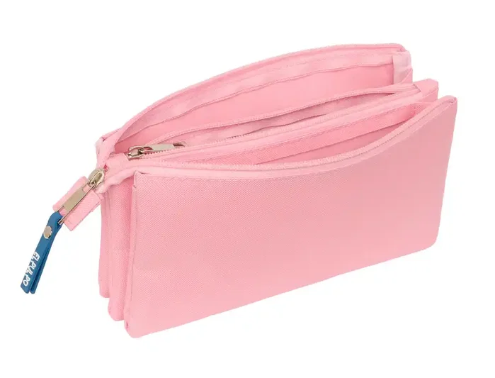 Safta Portatodo Triple El Pulpo Rosa 22x12x3 cm Safta Portatodo Triple El Pulpo Rosa 22x12x3 cm