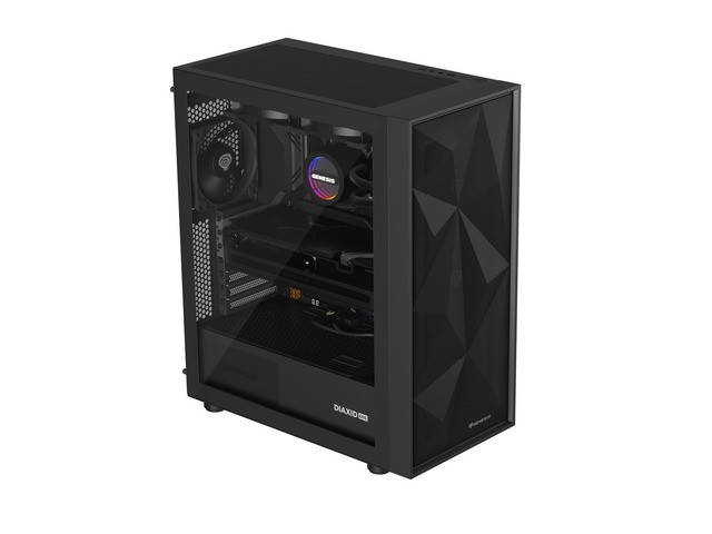 Genesis Diaxid 605F Midi Tower Negra con Ventana Genesis Diaxid 605F Midi Tower Negra con Ventana