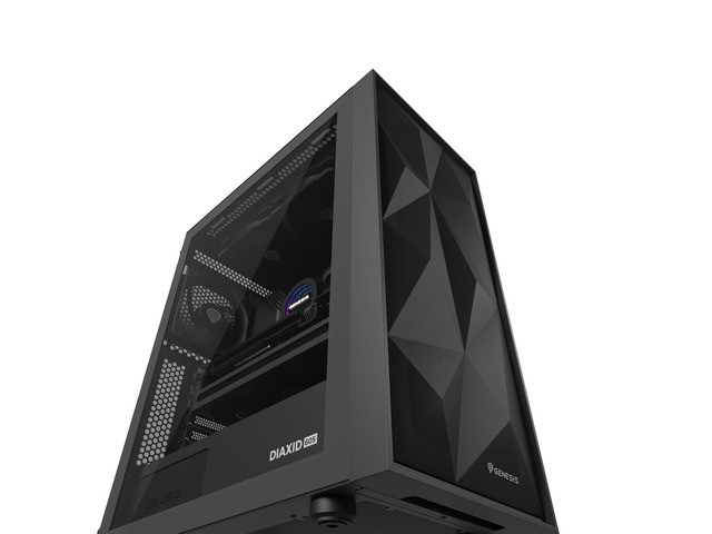 Genesis Diaxid 605F Midi Tower Negra con Ventana Genesis Diaxid 605F Midi Tower Negra con Ventana