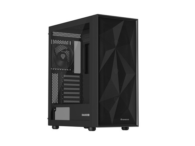 Genesis Diaxid 605F Midi Tower Negra con Ventana Genesis Diaxid 605F Midi Tower Negra con Ventana