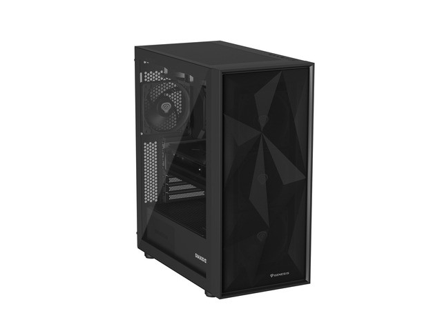 Genesis Diaxid 605F Midi Tower Negra con Ventana Genesis Diaxid 605F Midi Tower Negra con Ventana