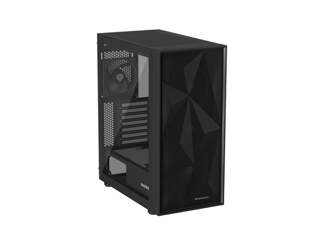 Genesis Diaxid 605F Midi Tower Negra con Ventana Genesis Diaxid 605F Midi Tower Negra con Ventana