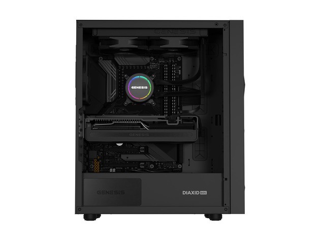 Genesis Diaxid 605F Midi Tower Negra con Ventana Genesis Diaxid 605F Midi Tower Negra con Ventana