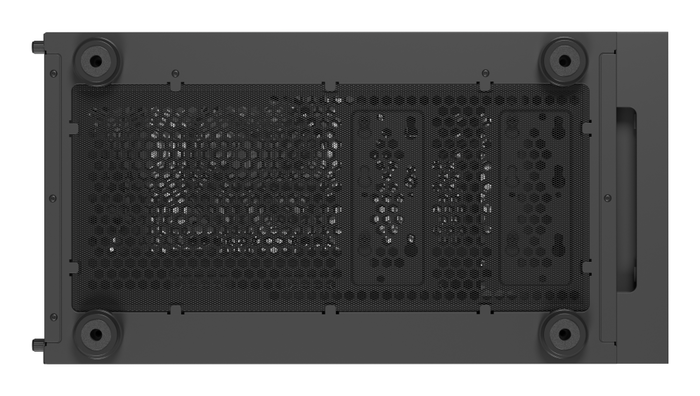 GENESIS 605F Midi Tower Negro PC Juego ATX Micro-ATX Mini-ITX con Ventana de Vidrio Templado y Filtro Anti-polvo