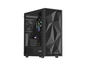 GENESIS 605F Midi Tower Negro PC Juego ATX Micro-ATX Mini-ITX con Ventana de Vidrio Templado y Filtro Anti-polvo