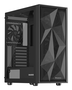 GENESIS 605F Midi Tower Negro PC Juego ATX Micro-ATX Mini-ITX con Ventana de Vidrio Templado y Filtro Anti-polvo