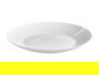 Vivalto Plato Llano Liso Opal Blanco 25 cm Apto Lavavajillas Microondas (Set de 24)
