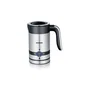 Severin SM3584 Espumador de leche por inducción, 200 ml, Acero inoxidable/Negro