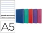 Oxford Cuaderno Espiral Tapa Extradura DIN A5 80 Hojas Rayado Horizontal Colores Vivos Surtidos