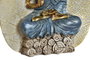 DKD Home Decor Figura Oriental Buda Rojo Azul Dorado Naranja 4 x 15.3 x 11.3 cm (6 Unidades)