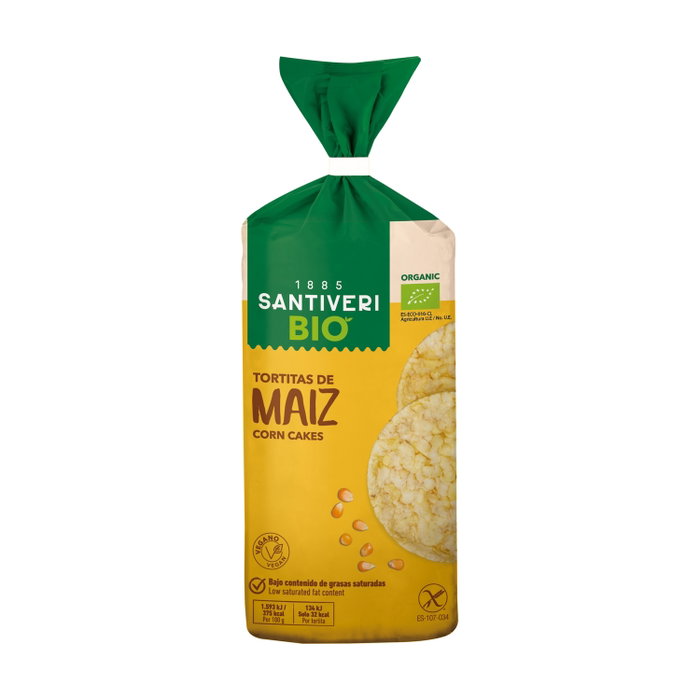 Santiveri Tortitas de Maíz Bio 135g Santiveri Tortitas de Maíz Bio 135g