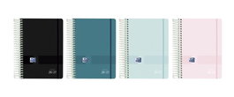 Agenda Escolar (2026-27) Oxford Live&Go Espiral Tapa Pp Con Goma 8º D/P Surtido (4 Col.)