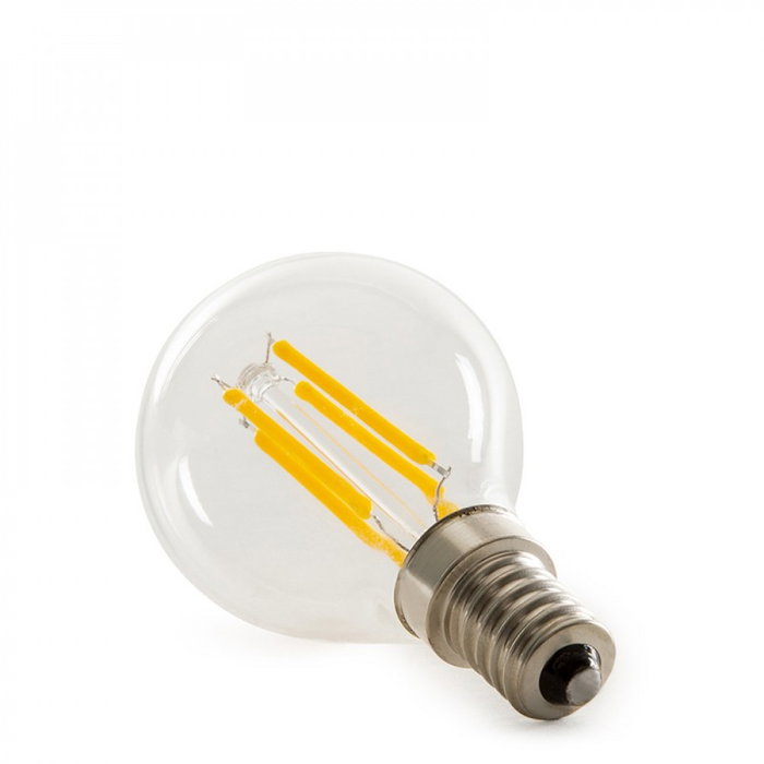 Bombilla LED Filamento G45 E14 4W 288Lm 2000K