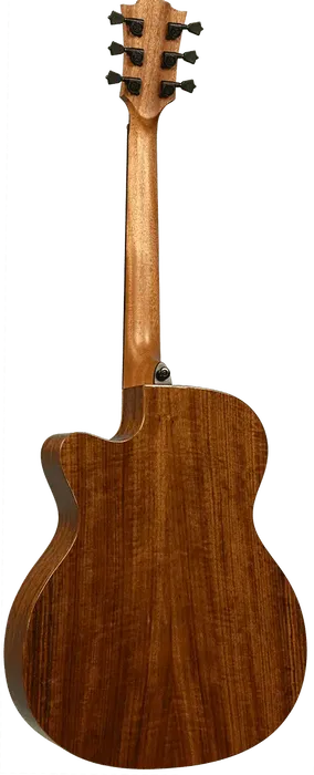 LAG Guitarra Acústica Auditorium Cutaway Tramontane 318 A/E - Natural con Electrónica Fishman Ink3