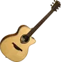 LAG Guitarra Acústica Auditorium Cutaway Tramontane 318 A/E - Natural con Electrónica Fishman Ink3