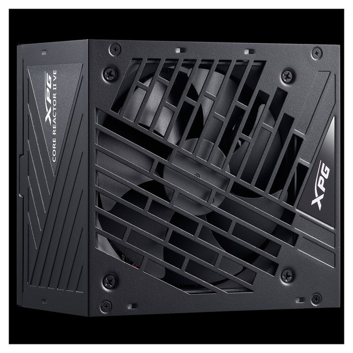 XPG Core Reactor II VE Fuente de Alimentación 750W 80 Plus Gold ATX 3.1, Certificación 80 Plus Gold, Totalmente Modular, Ventilador de 120 mm FDB, Negro