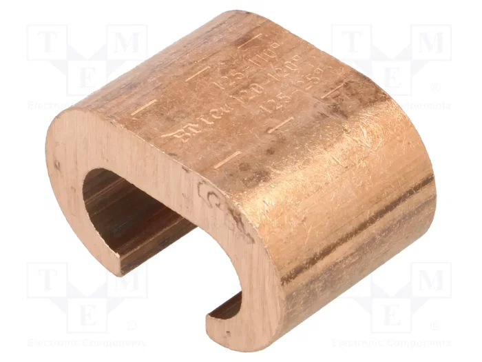 BM GROUP Conector de abrazadera lateral C de cobre 120mm2 4/0AWG BM GROUP Conector de abrazadera lateral C de cobre 120mm2 4/0AWG