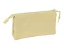 Safta Portatodo Triple Basics con Tres Cremalleras 22x12x3cm