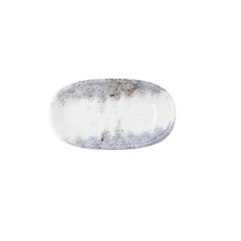 Bandeja Oval Porcelana Polaris Hydrozero Bidasoa 19x11 cm (6 Unidades)
