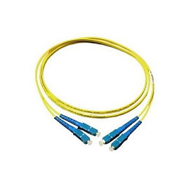 GoodConnections Cable de fibra óptica OS2 Monomodo (9/125) SC/SC LSZH, 20 m, Polaridad intercambiable, Color Amarillo